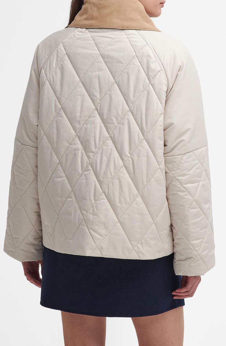 Barbour Milby Colorblock Quilted Jacket, Alternate, color,