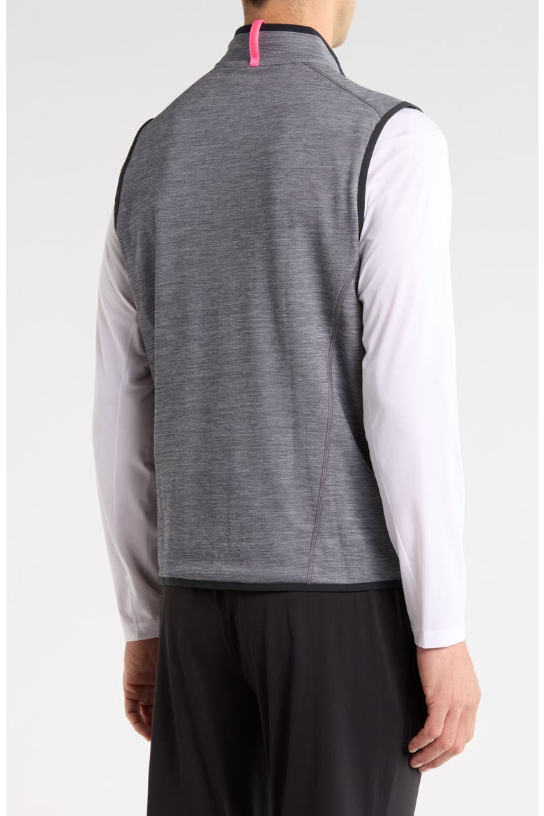 Double Knit Tech Golf Vest, Alternate, color, CHARCOAL MELANGE