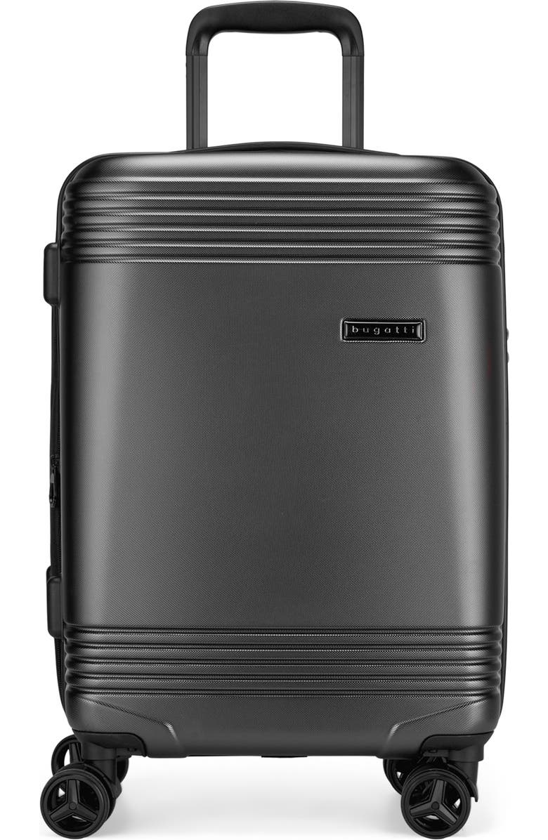 bugatti Nashville Hardside Carry-on with TSA Lock, Main, color, Charcoal