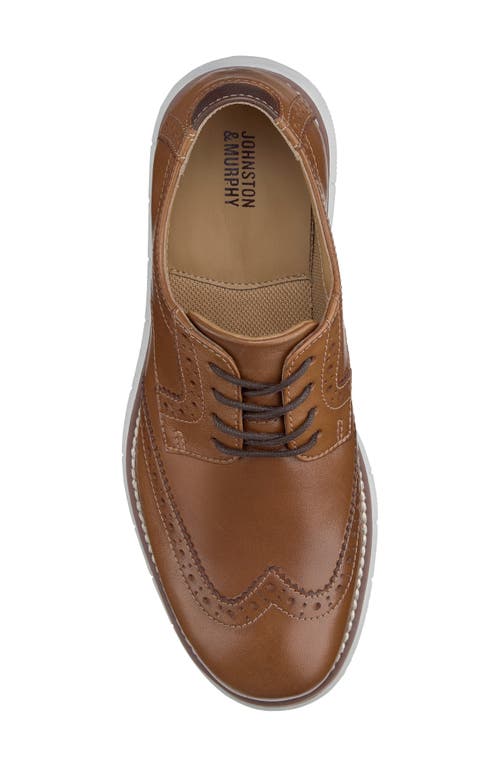 Johnston & Murphy Little Boys Holden Wingtip Shoe In Black