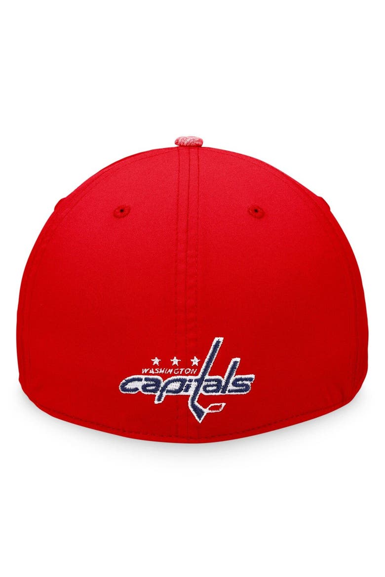 Men's Fanatics Branded Red Washington Capitals Defender Flex Hat, Alternate, color, Red