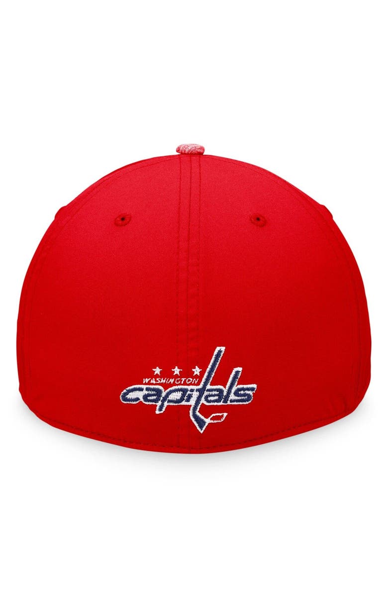 FANATICS Men's Fanatics Branded Red Washington Capitals Defender Flex Hat, Alternate, color, Red
