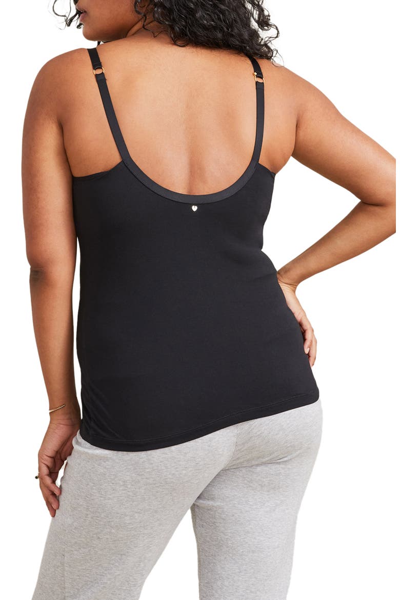 The Nursing Tank, Alternate, color, BLACK