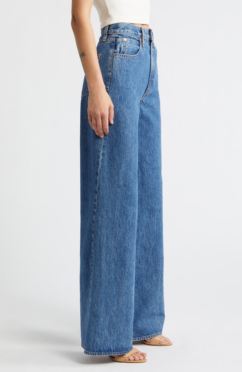 SLVRLAKE Eva Wide Leg Jeans, Alternate, color, Sweet Memory