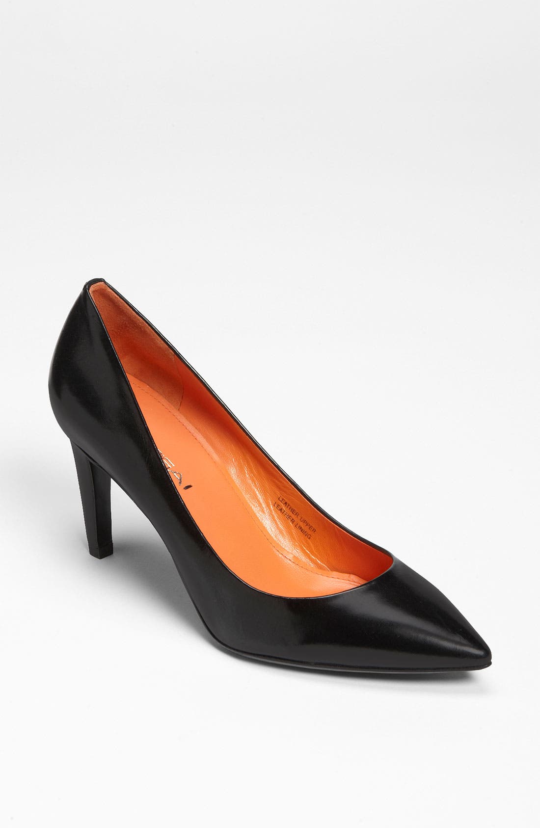 'Harrietta' Pump (Nordstrom Exclusive), Main, color, BLACK LEATHER