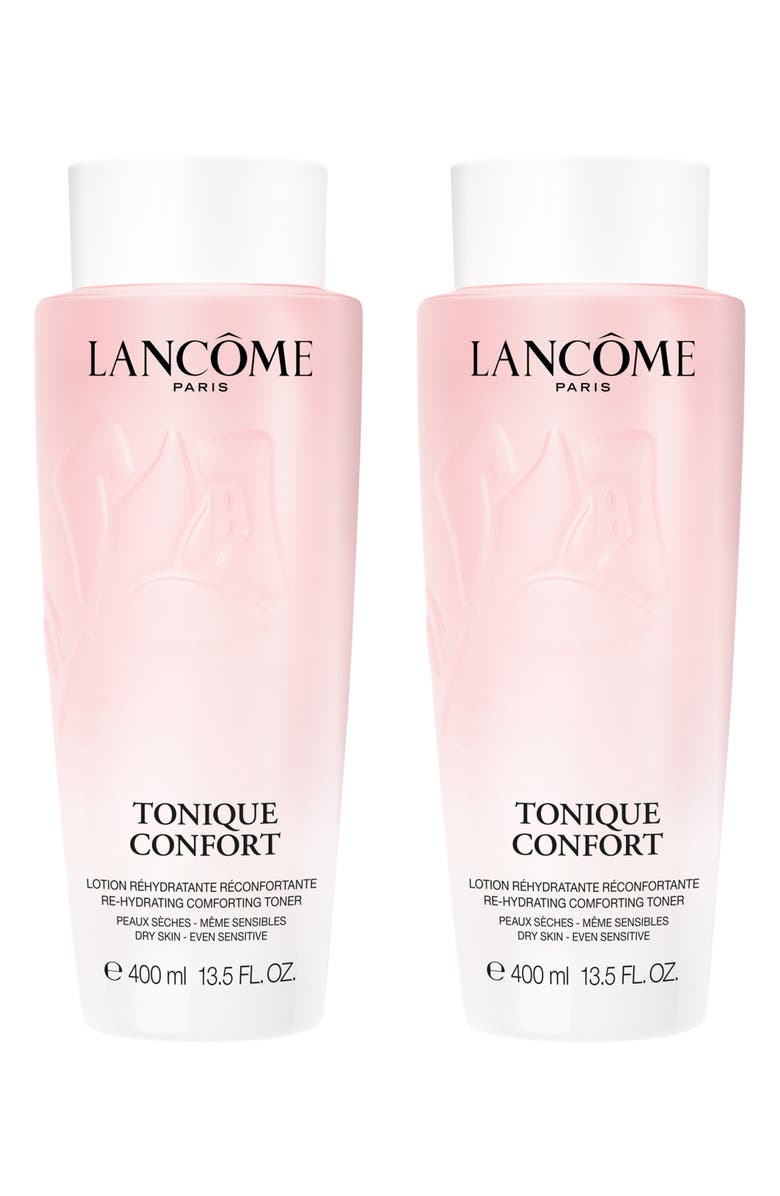 Lancôme Tonique Confort Hydrating Facial Toner Duo Set $84 Value, Main, color, 