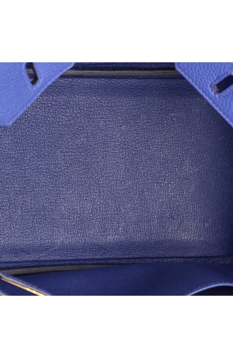 Pre-Owned Hermes Birkin Handbag Blue Togo with Gold Hardware 25, Alternate, color, Bleu Royal