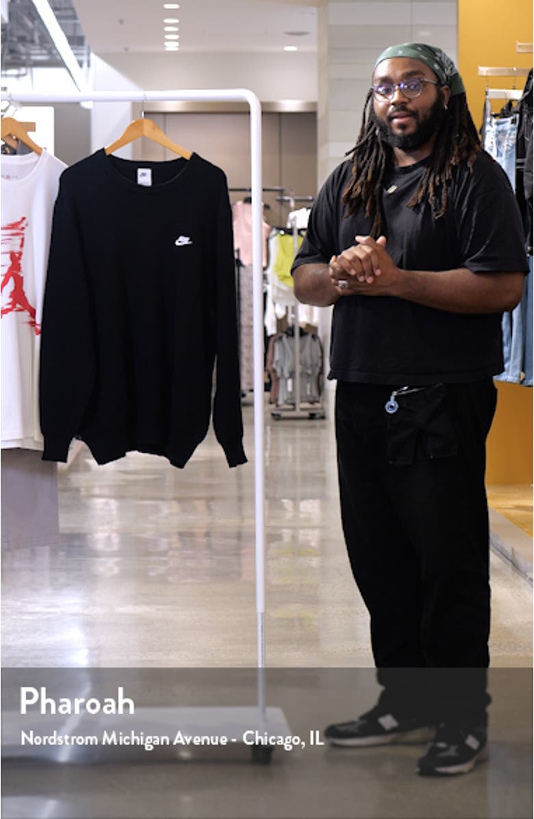 Sportswear Club Oversize Crewneck Sweater, sales video thumbnail