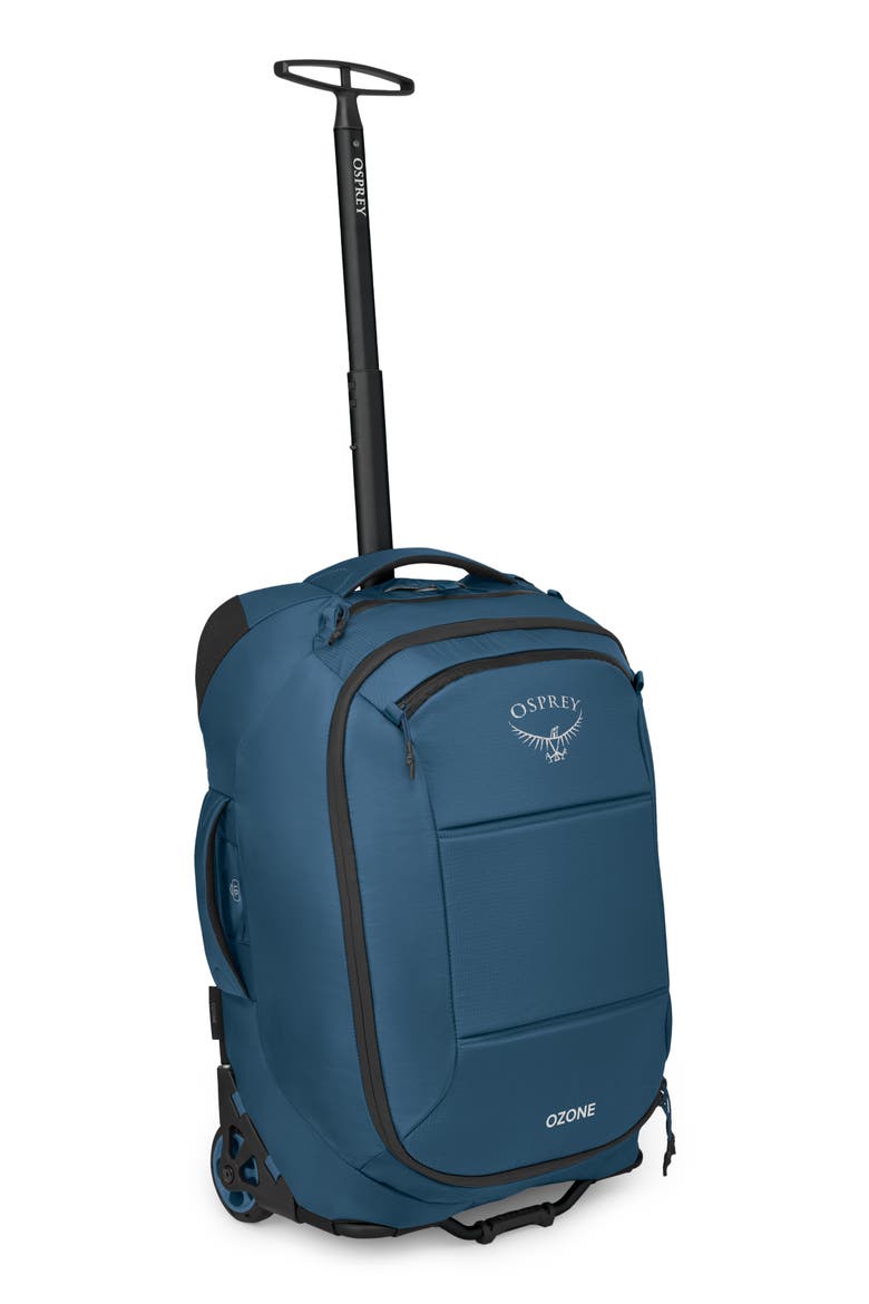 Ozone Two-Wheel 40-Liter Carry-On Suitcase, Alternate, color, COASTAL BLUE