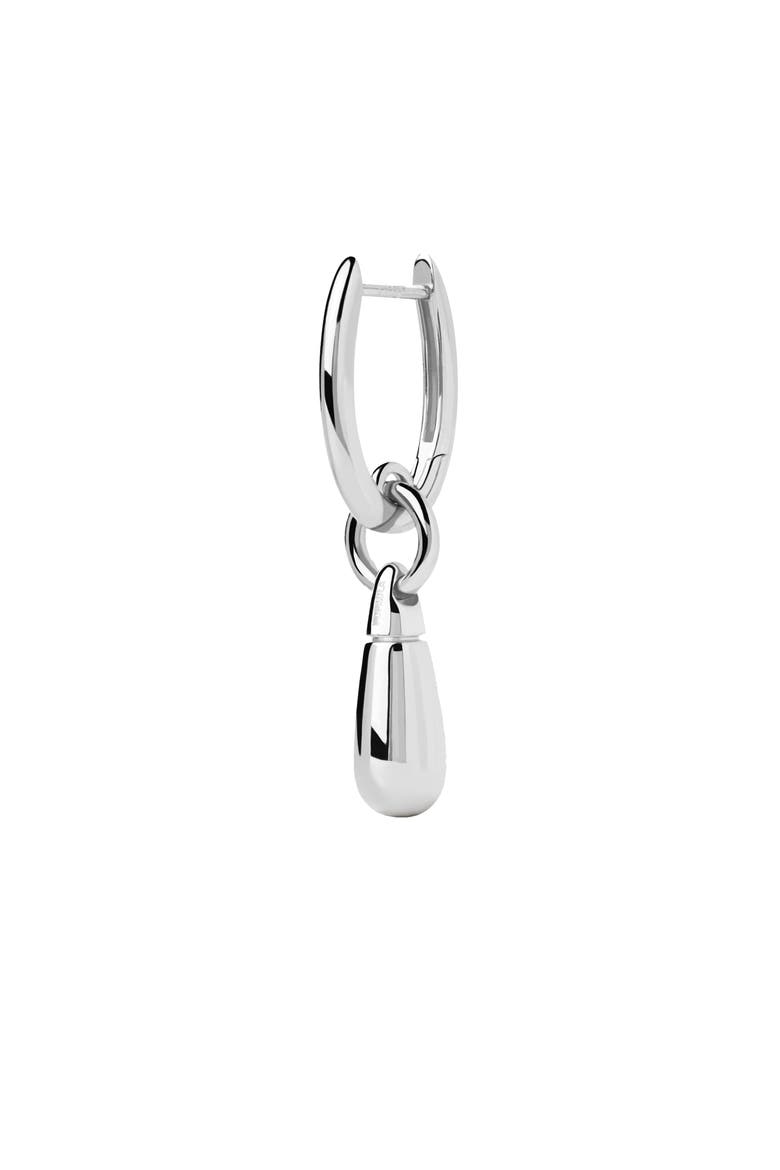 Jupiter Single Hoop, Main, color, Silver
