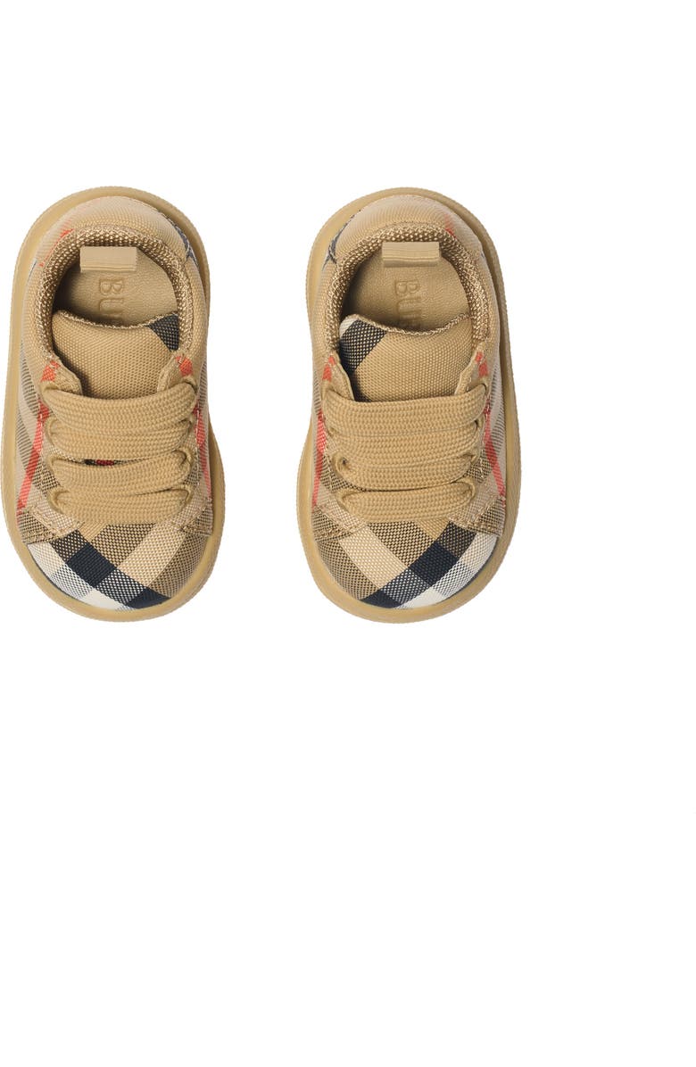 Burberry Check Sneakers, Alternate, color,