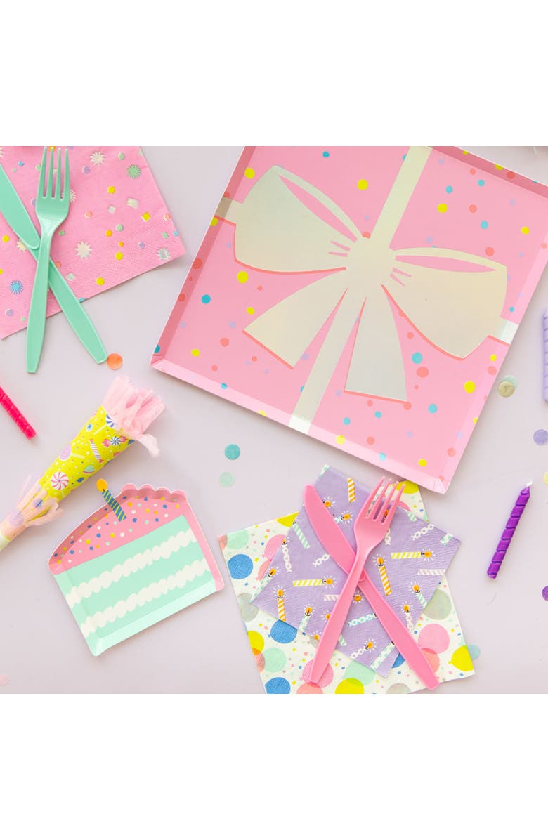 Daydream Society It's A Birthday Candle Petite Napkins, Alternate, color, Assorted Pre-Pack