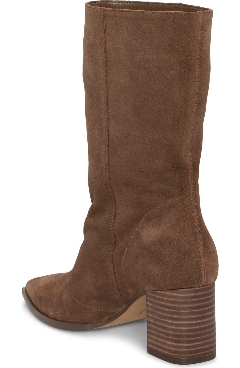 Vince Camuto Lorrys Whipstitch Block Heel Boot, Alternate, color, Toasted Taupe