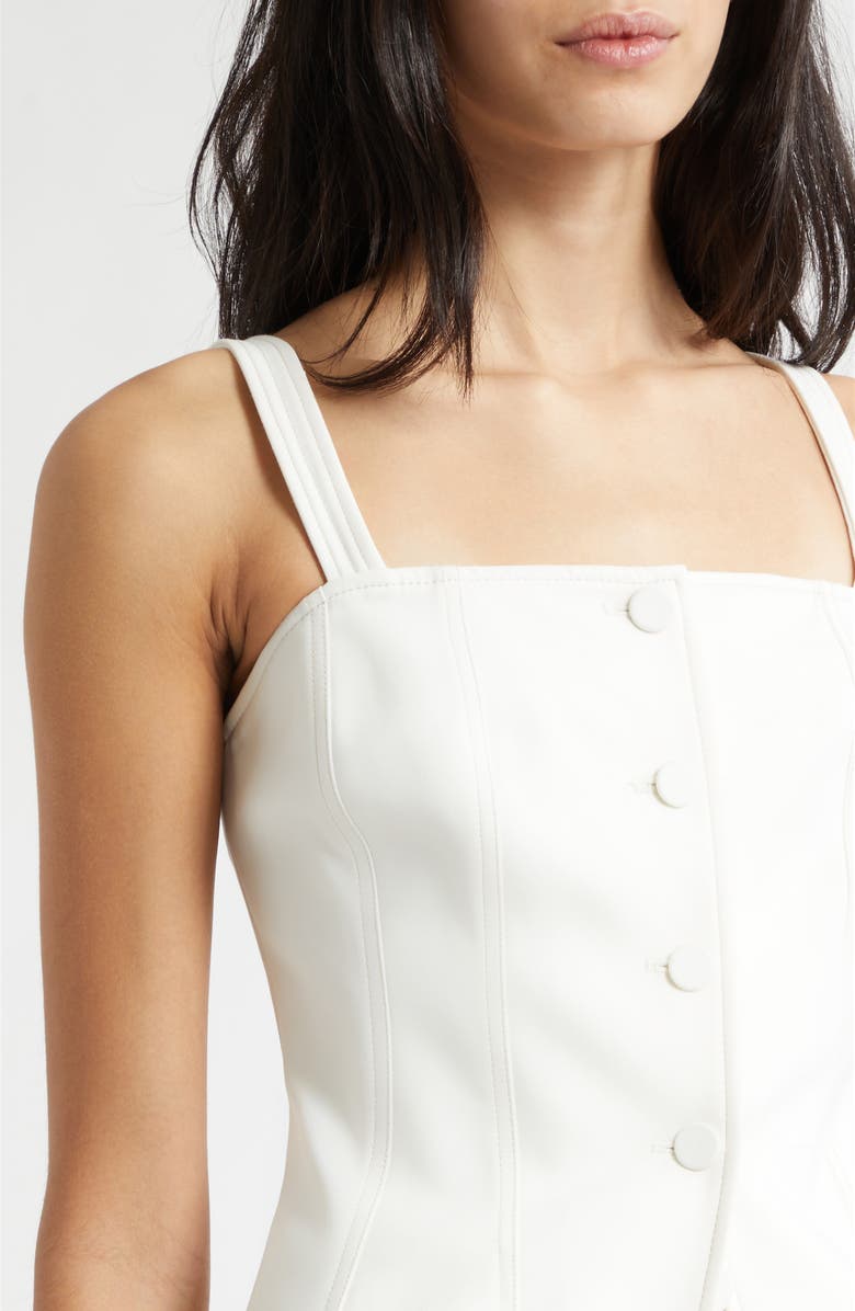 Ramy Brook Elana Cotton Blend Vest, Alternate, color, Ivory