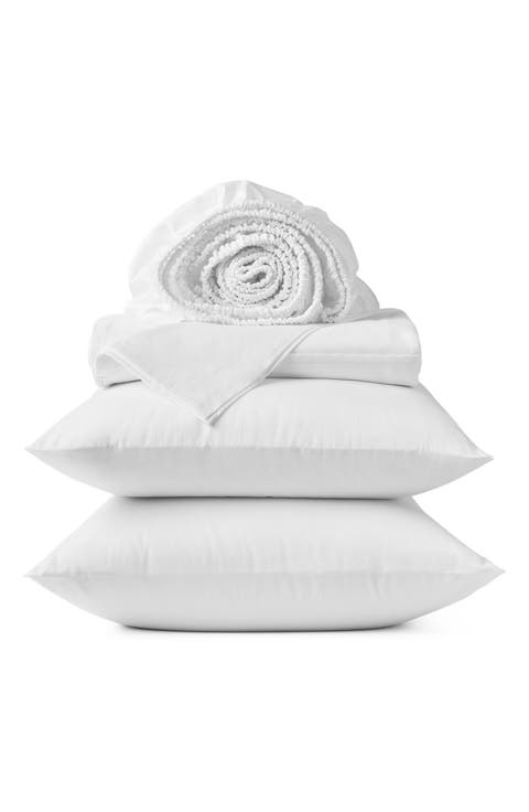 Cloud Soft Organic Cotton Sateen Sheet Set