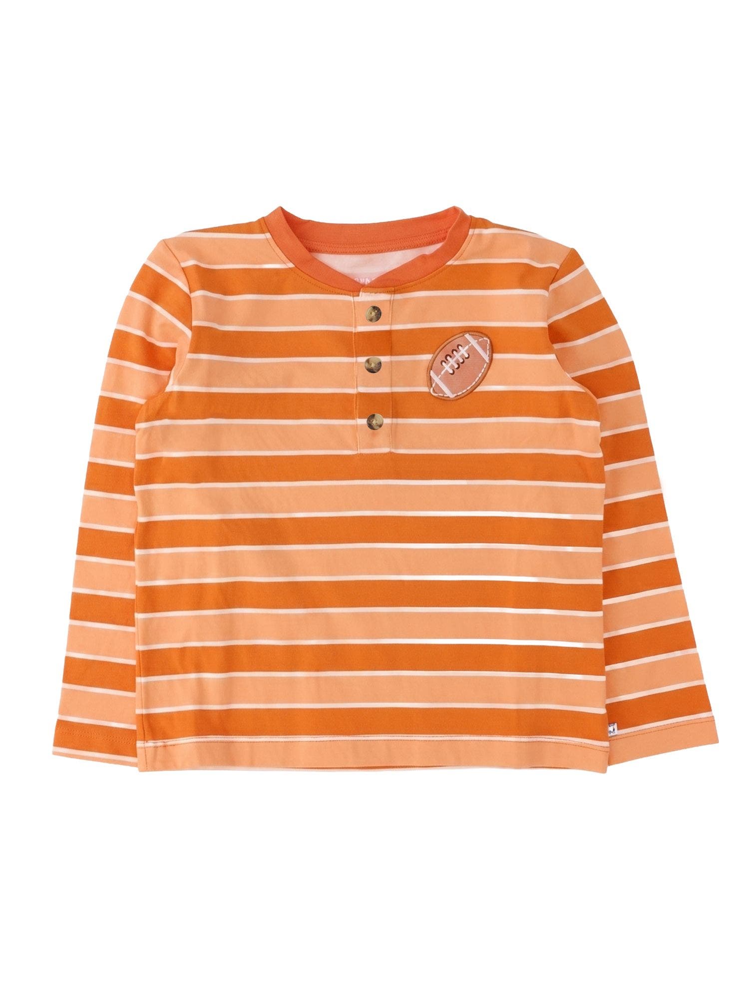 selected Varsity Orange Football Stripe