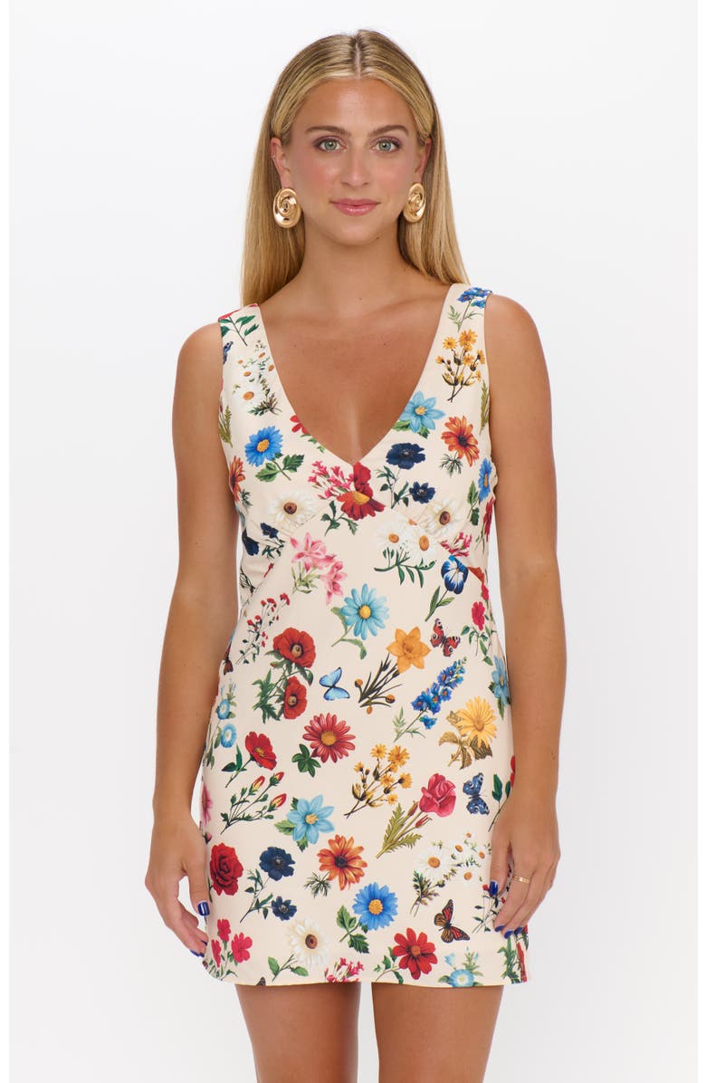 Show Me Your Mumu Emily Mini Dress, Main, color, French Floral
