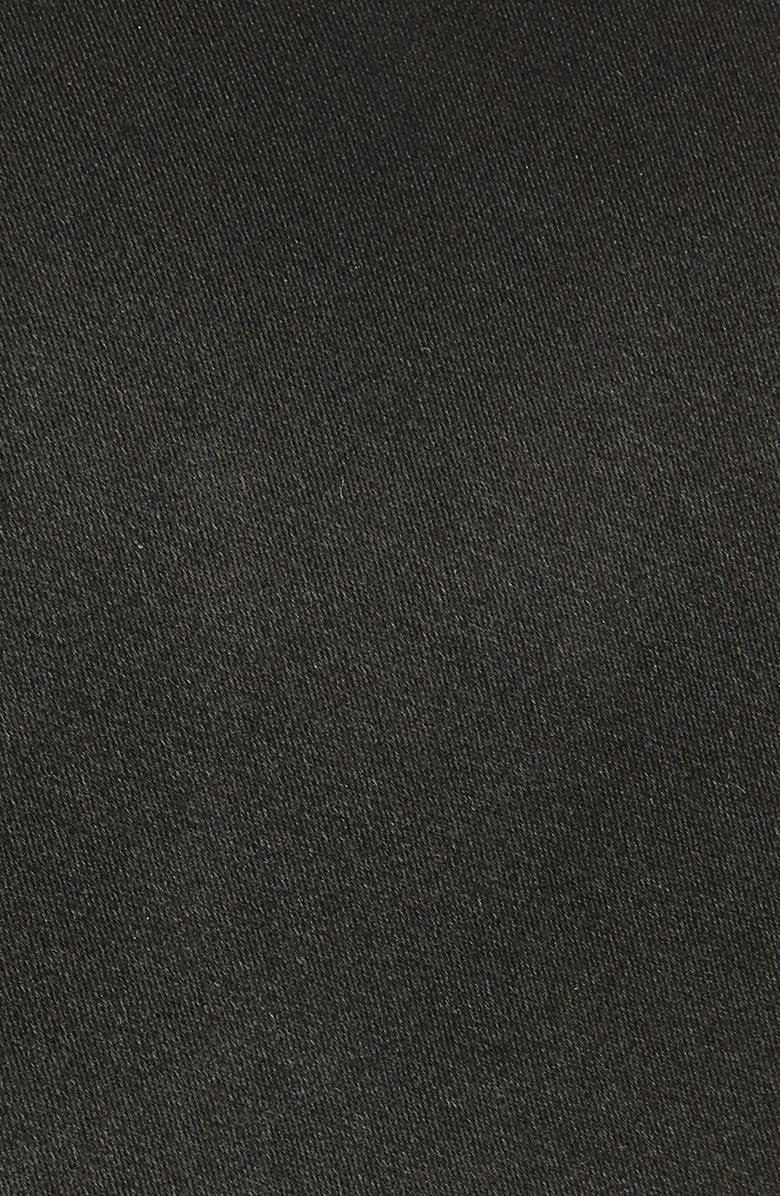 Nordstrom Solid Silk X-Long Tie, Alternate, color, 