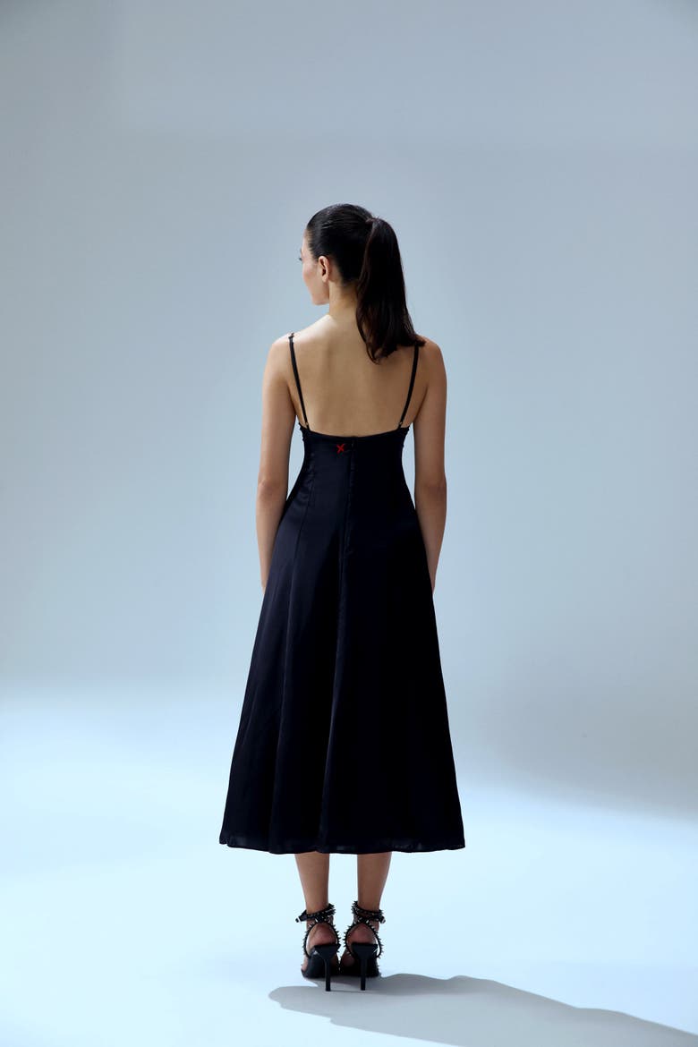 Pure Silk Your *Itch Silk Dress, Alternate, color, BLACK