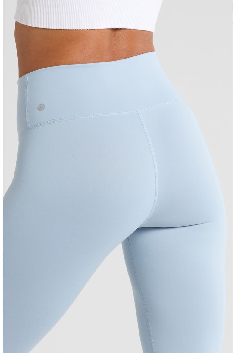 High Waist Fleece Lined Leggings, Alternate, color, BLUE FOG