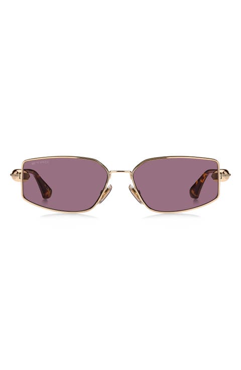 59mm Rectangular Sunglasses