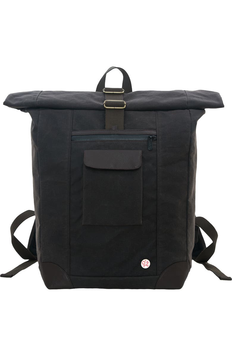 Token Waxed Montrose Backpack, Main, color, Dark Brown