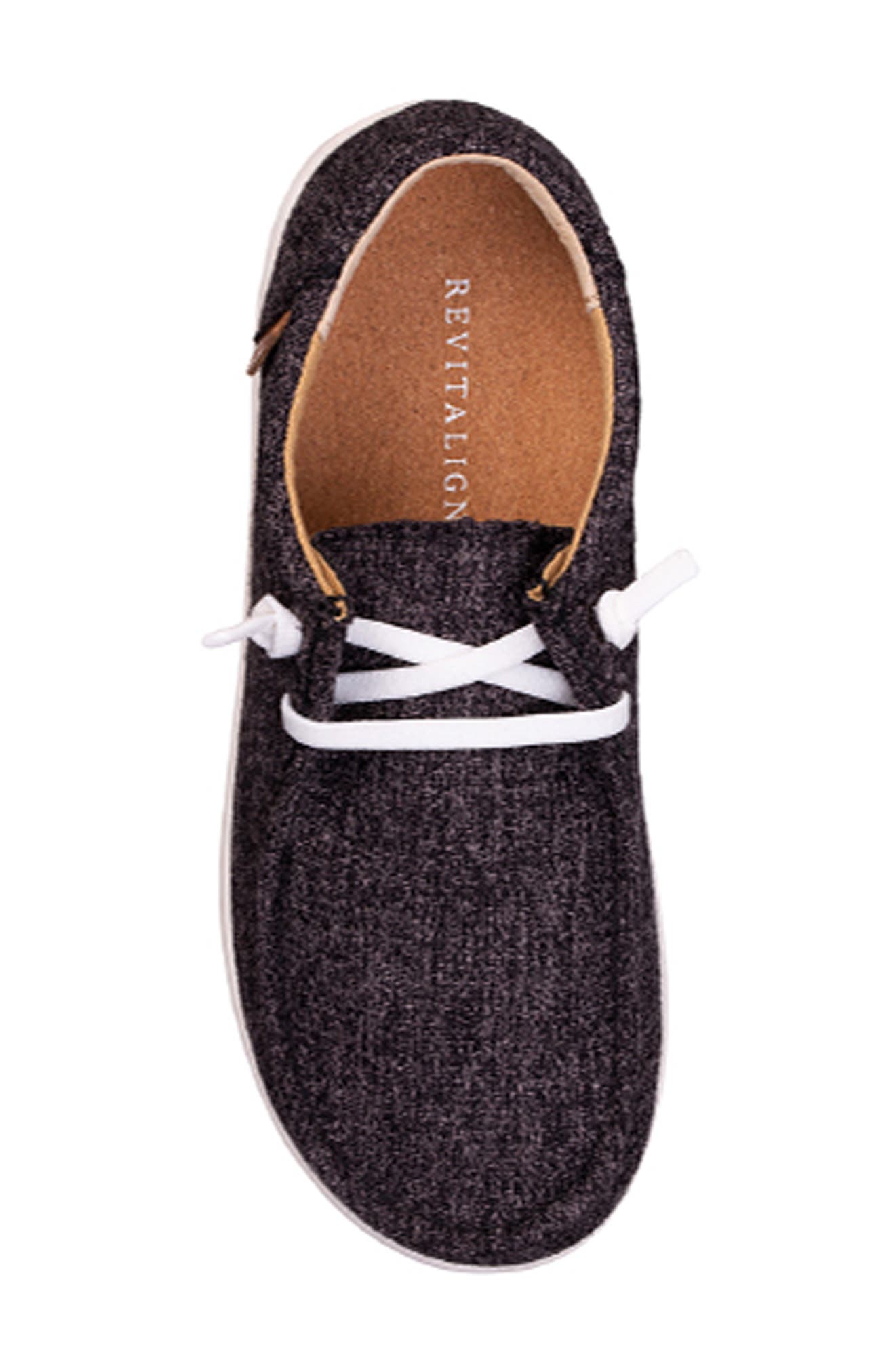 Revitalign Carefree Slip-On Sneaker, Alternate, color, Black