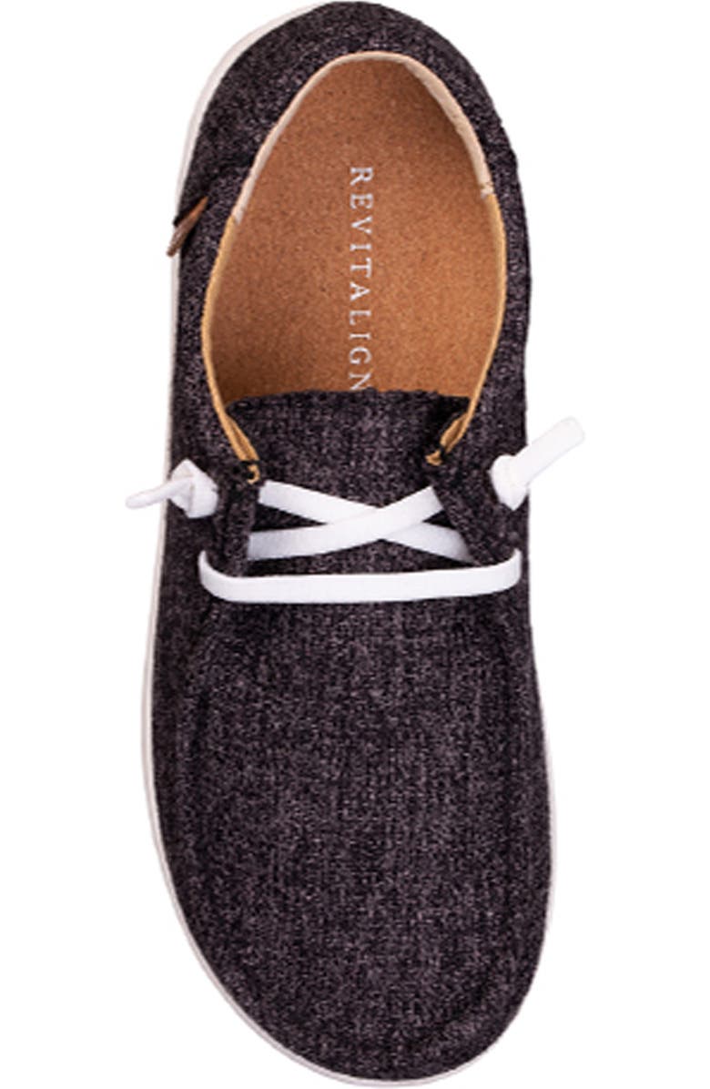 Revitalign Carefree Slip-On Sneaker, Alternate, color, Black