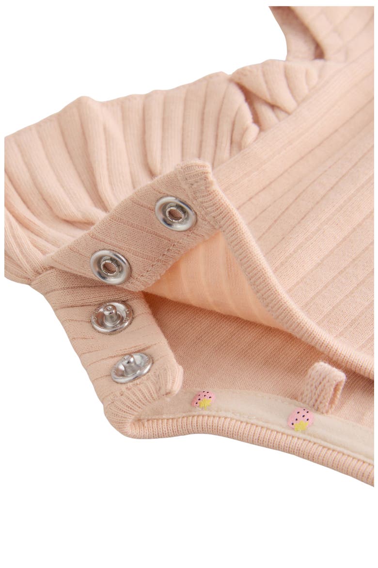 4-Pack Stretch Cotton Peplum T-Shirts, Alternate, color, PINK