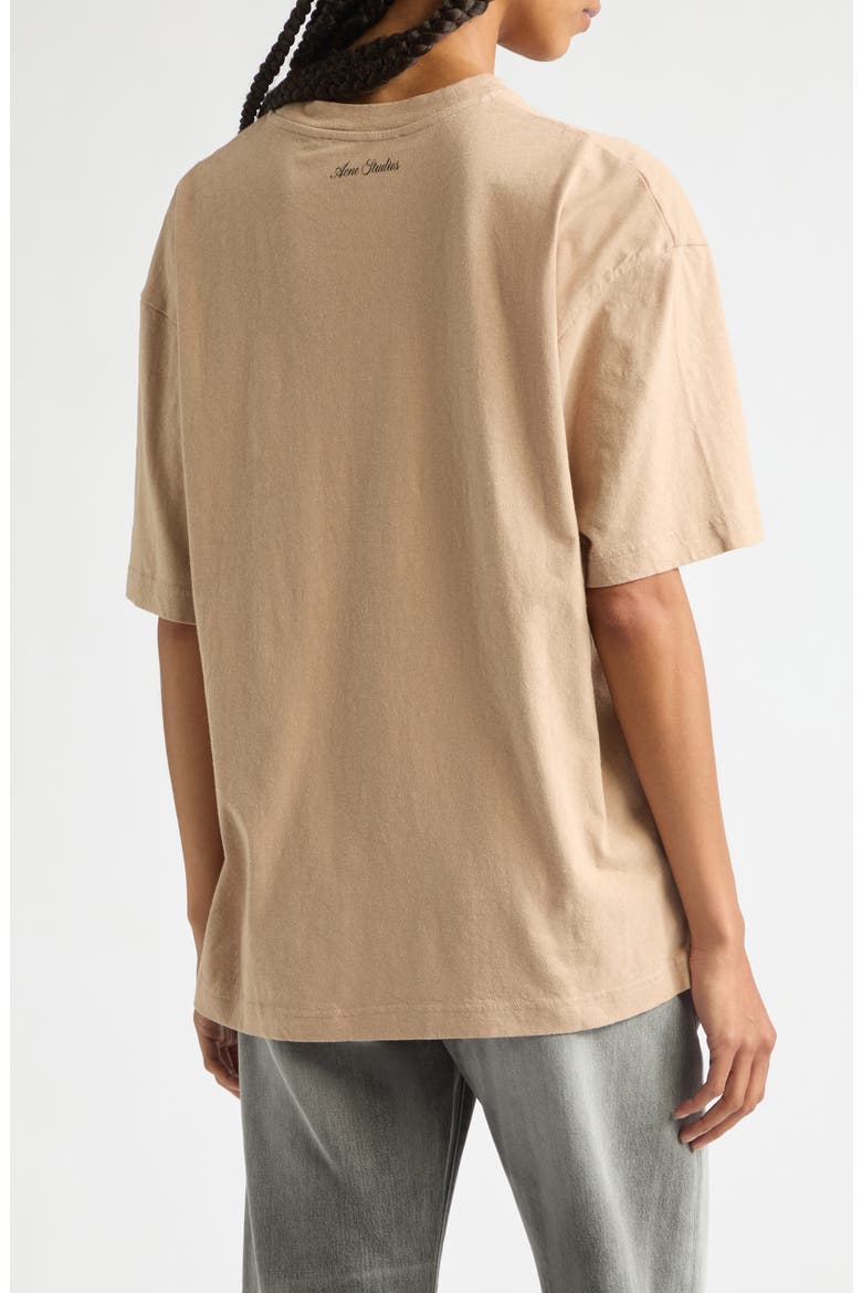 Exford U Talk To You Soon Cotton & Hemp Graphic T-Shirt, Alternate, color, BEIGE