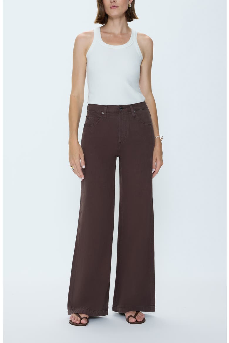 Jadyn Wide Leg Jeans, Alternate, color, BRUNA
