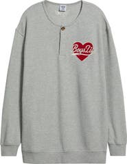 BOYS LIE Signature Thermal Crewneck Sweatshirt