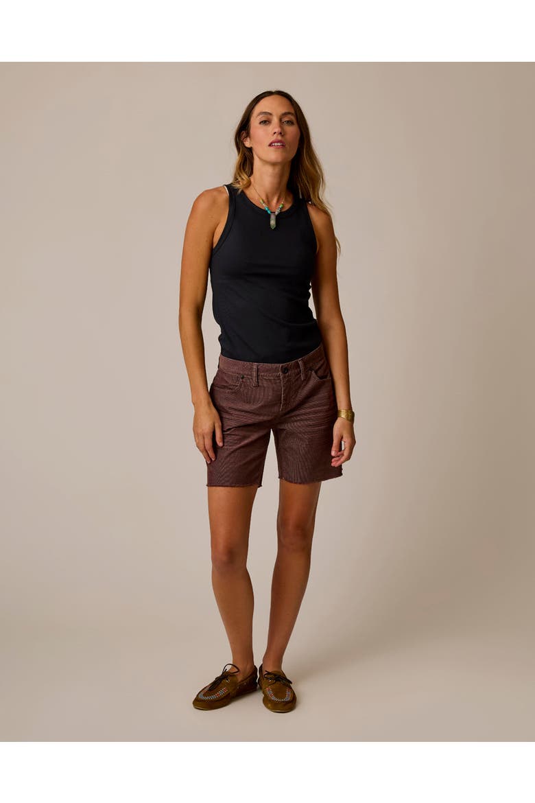 Oahu 6" Corduroy Short, Alternate, color, Coffee