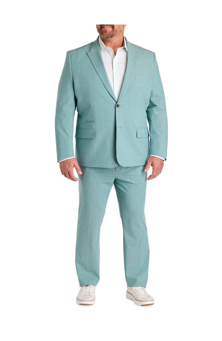 Synrgy by DXL Big & Tall Machine Washable Suit Jacket, Alternate, color, Teal