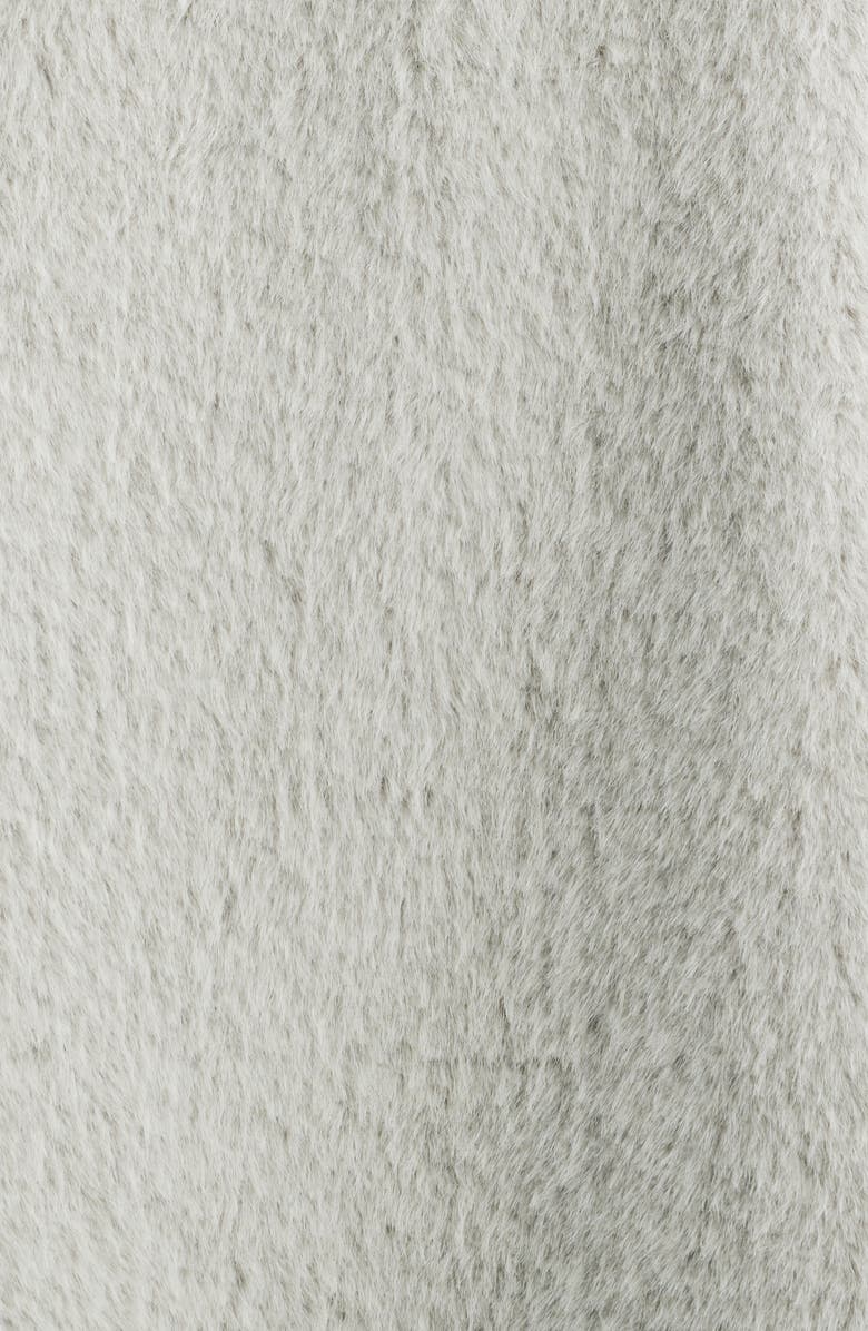 Sam Edelman Faux Fur Jacket, Alternate, color, Moon Stone