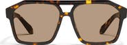 QUAY Soundcheck 57mm Gradient Aviator Sunglasses
