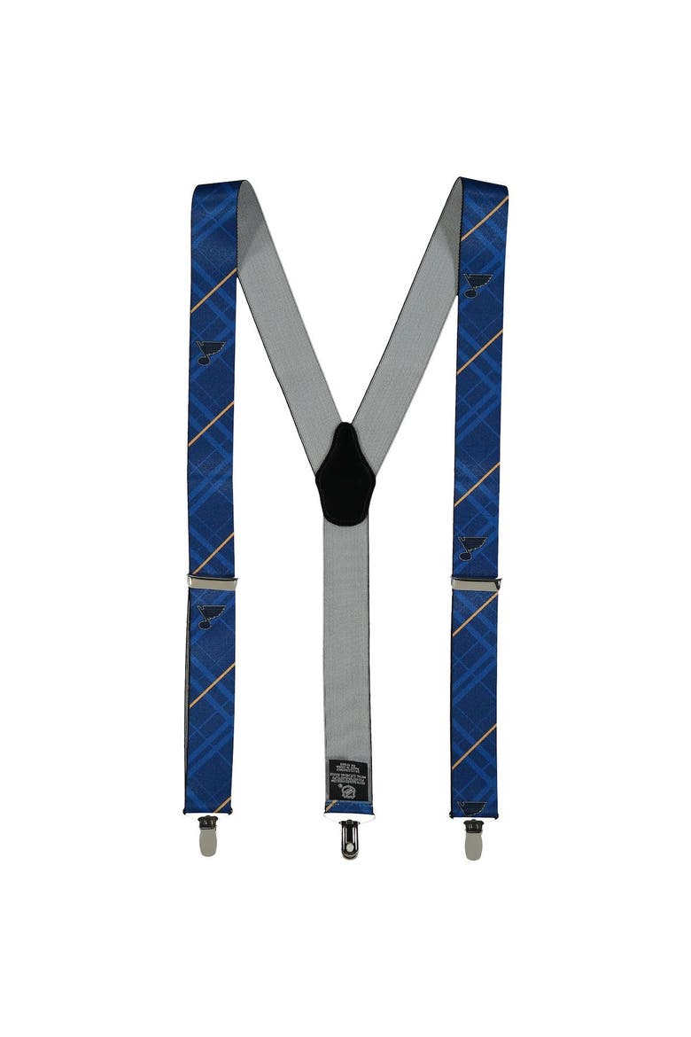 Men's Blue St. Louis Blues Suspenders, Main, color, Blue