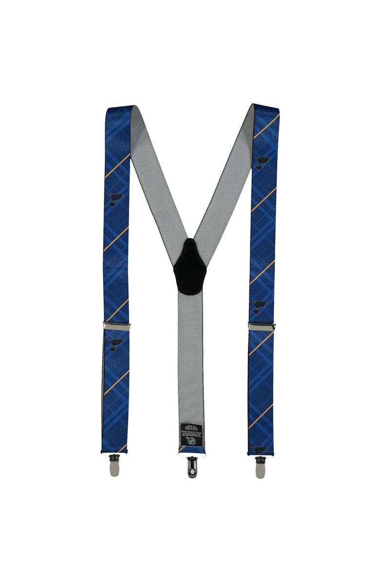 EAGLES WINGS Men's Blue St. Louis Blues Suspenders, Main, color, Blue