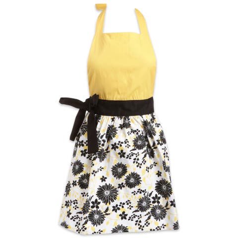Snapdragon Daisy Printed Skirt Apron