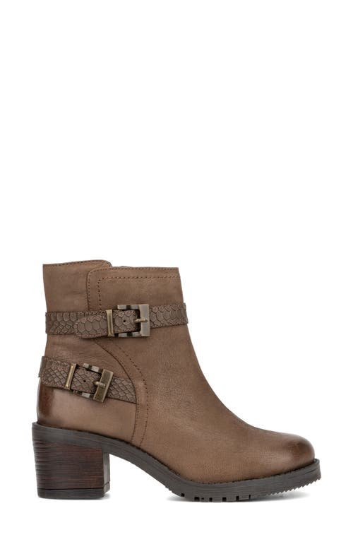 Vintage Foundry Madison Buckle Boot In Taupe