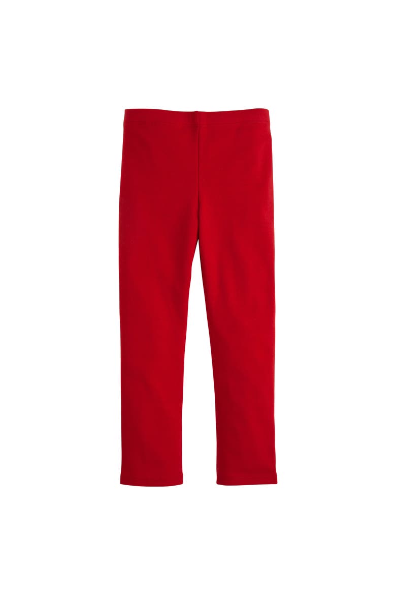 Kids' Solid Leggings, Main, color, Red