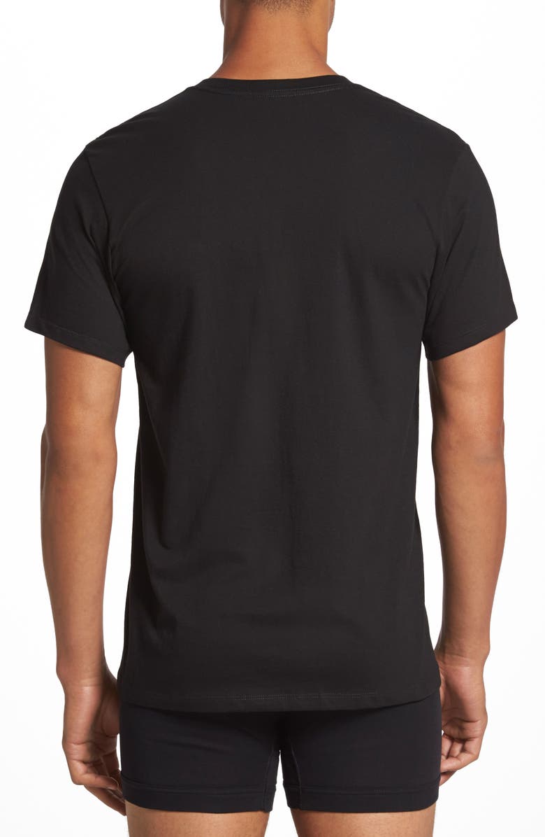 Calvin Klein Classic 2-Pack Cotton V-Neck T-Shirt, Alternate, color,