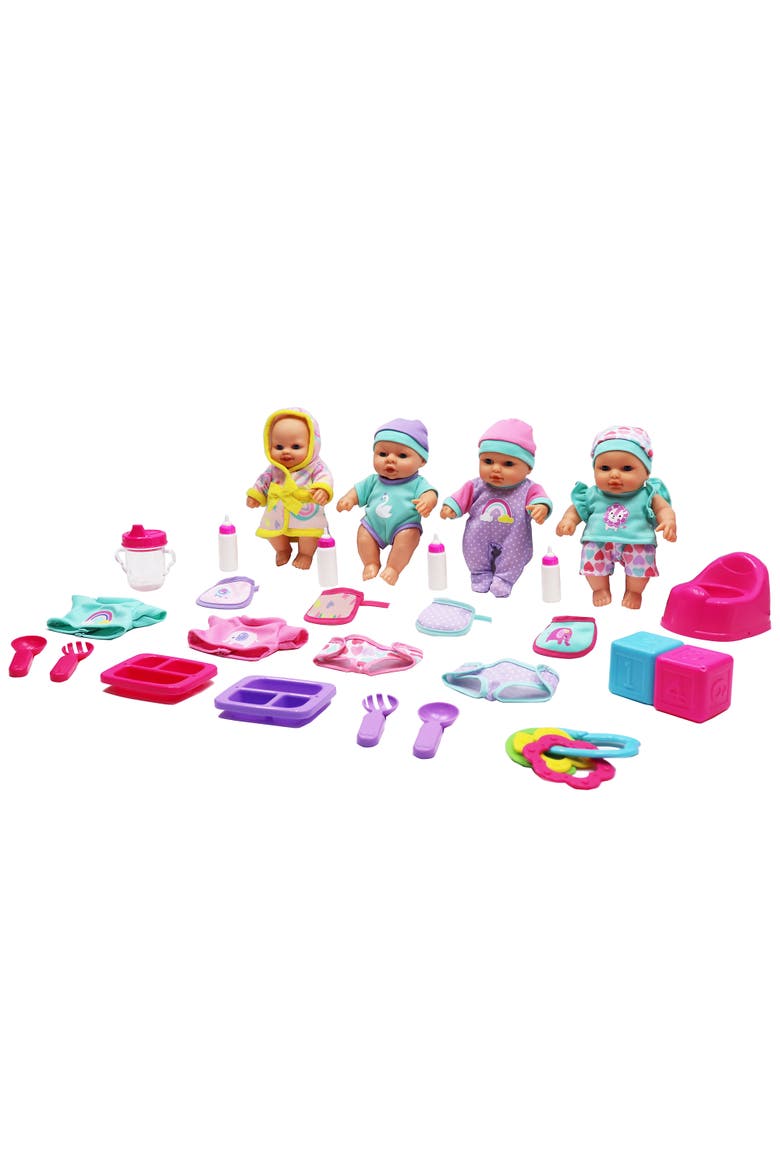 7" Baby Doll Friends, Age 2+, Alternate, color, Multicolored