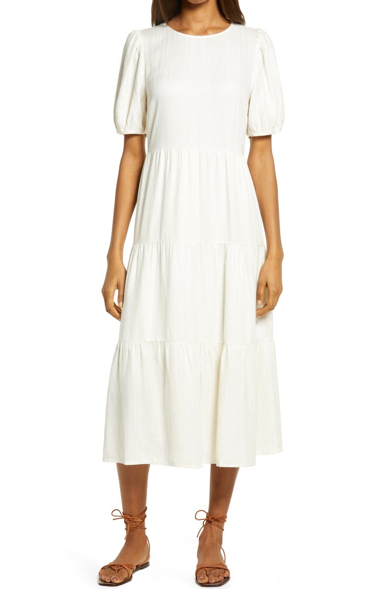 Treasure & Bond Tiered Dress, Main, color,