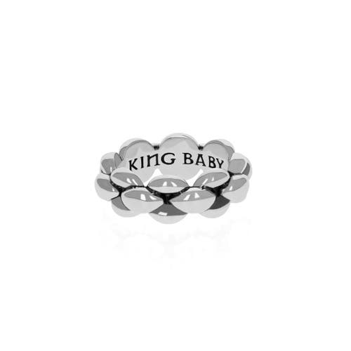 KING BABY STUDIO KING BABY STUDIO MEDIUM INFINITY LINK RING 