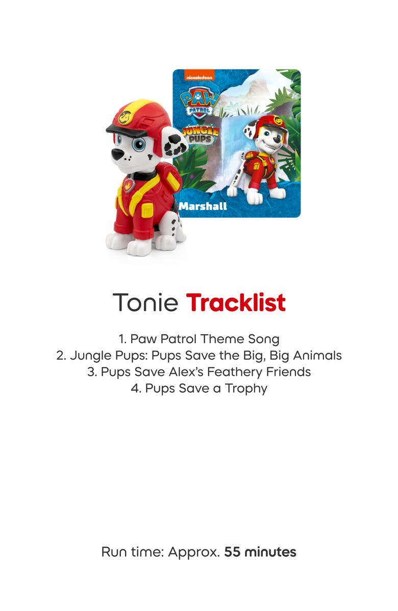 tonies PAW Patrol<sup>®</sup> 3-Pack Jungle Pups Tonie Audio Character Bundle, Alternate, color, Multi