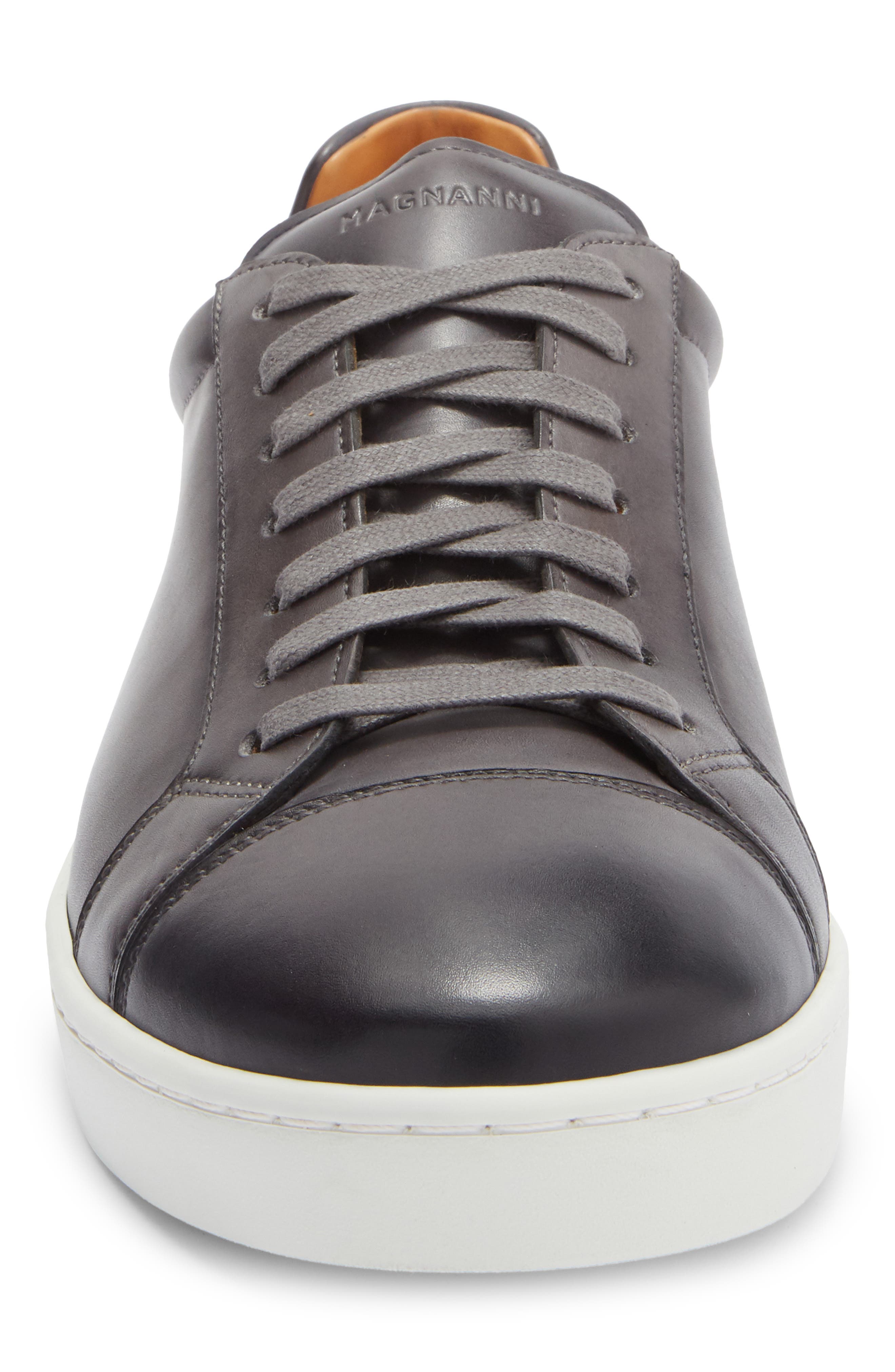 Magnanni Elonso Cap Toe Sneaker, Alternate, color, Grey