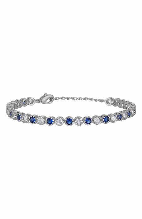 FZN Cubic Zirconia Line Bracelet