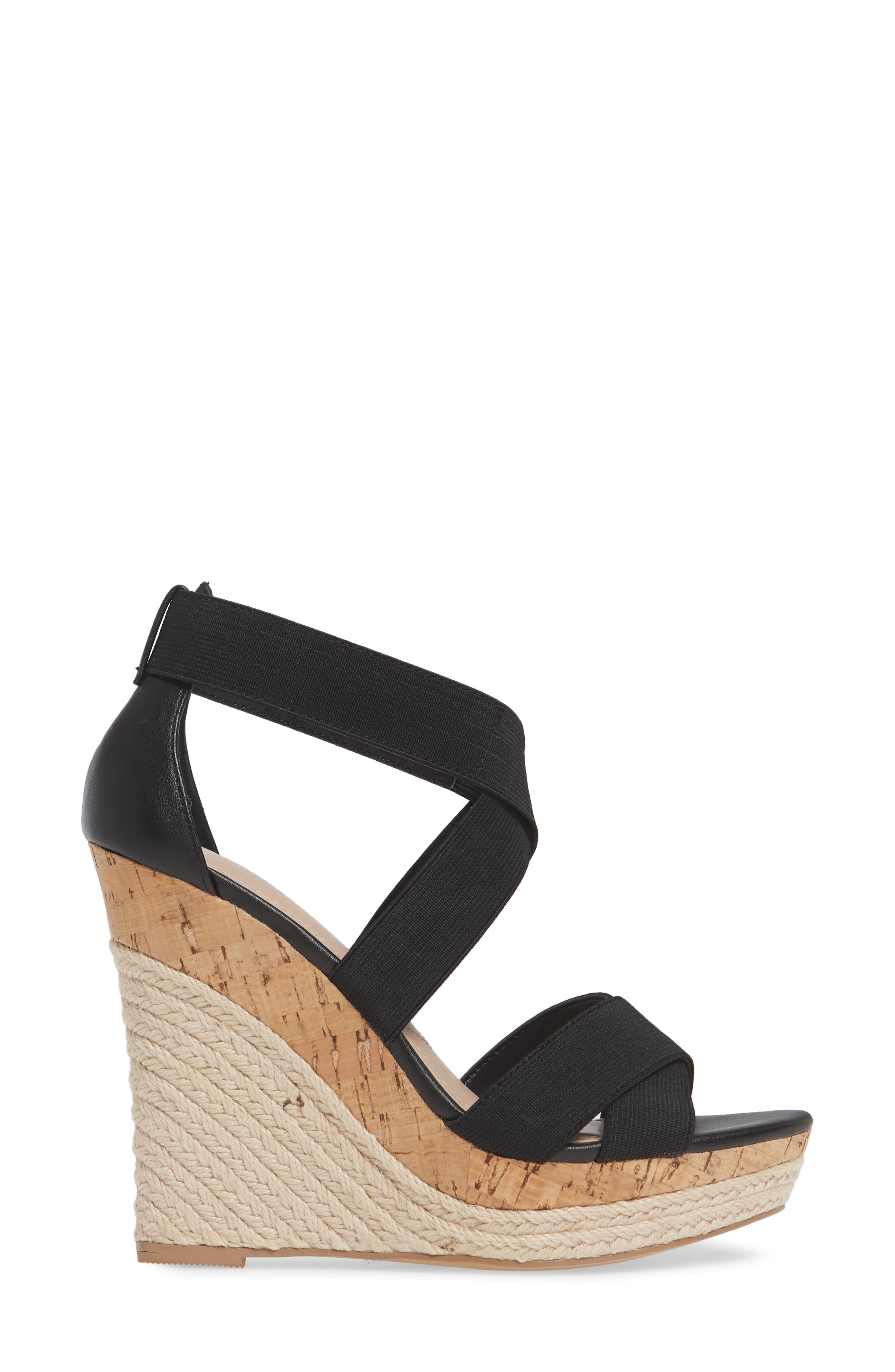 Charles by Charles David Azures Platform Wedge Sandal, Alternate, color, 
