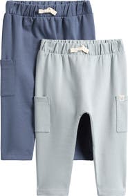 Little Planet 2-Pack Stretch Organic Cotton Cargo Sweatpants